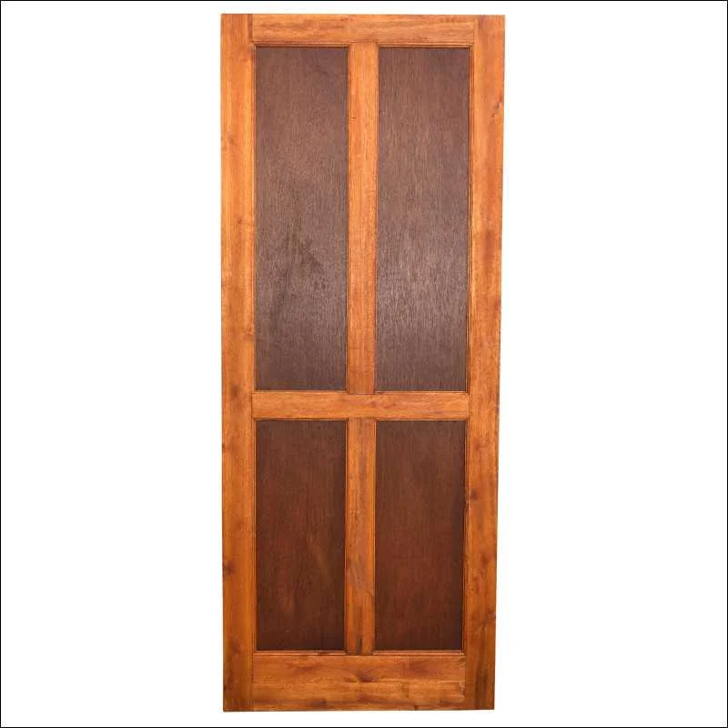 4 Panel Hardwood Door