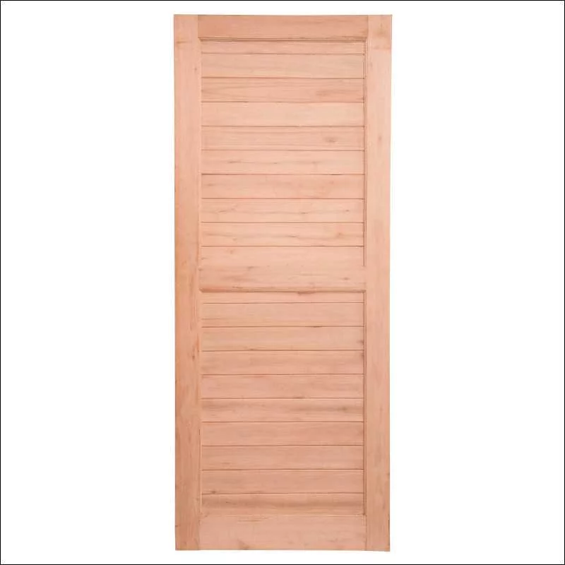 Saligna horizontal slatted door