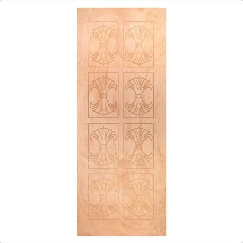 Ruby Carved Door