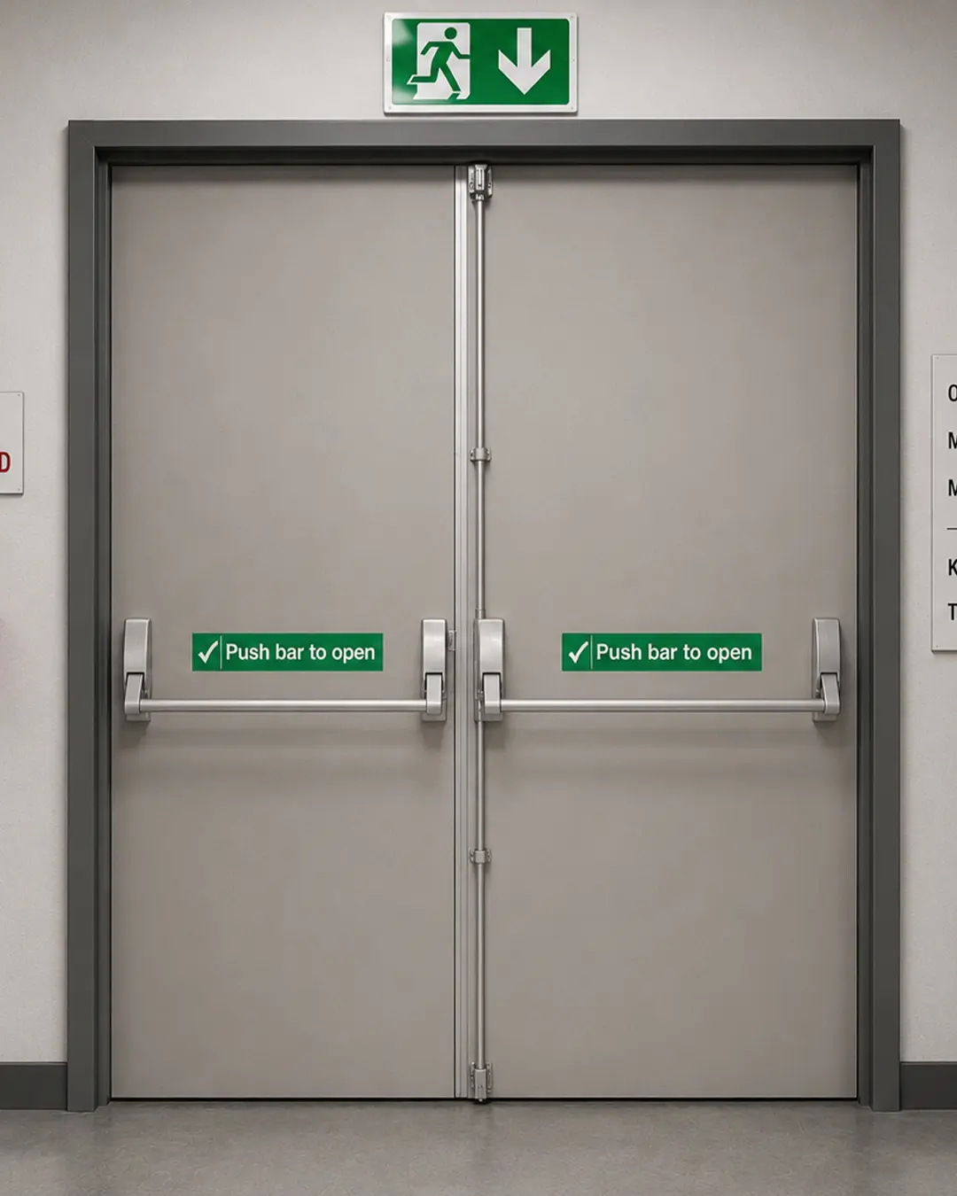 Internal MDF Class E fire doors