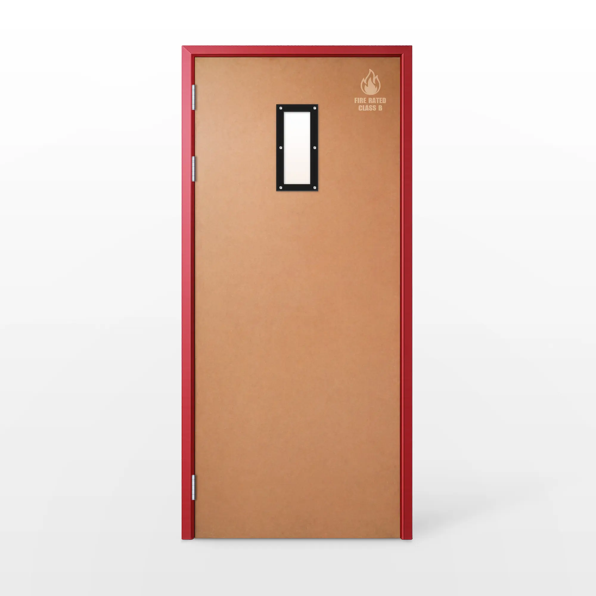 Class A Internal MDF Fire Door with 100x300mm Viewing Panel 813x2032 | 60 Min SANS 1253 | Doors Online